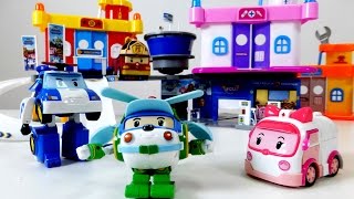 Робокар Поли! Ремонт Вертолетика Хелли. Видео Игрушки