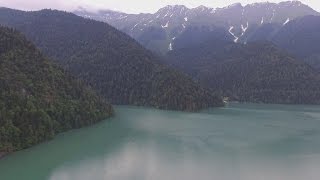 Абхазия. Голубое озеро. Гегский водопад. Озеро Рица. Часть 5
