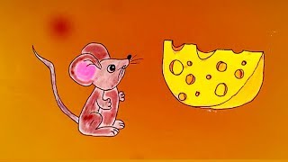 Мышка и Сыр - Веселые рисунки