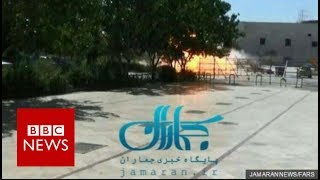 Tehran Attacks: Gun attacks and suicide bomb - BBC News