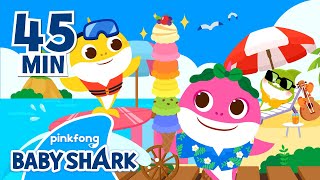 Baby Shark's Summer Collection | +Compilation | Baby Shark Songs 