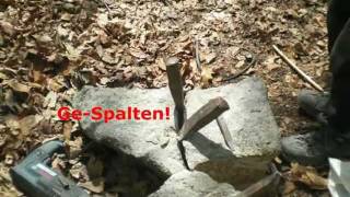 Granit ist weich.