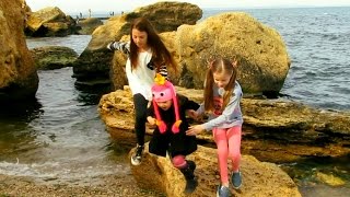 Дикий пляж - красивое место для фотосессий. Wild beach is the beautiful place for photo session