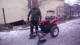 Оборудования мотоблока для посадки картошки