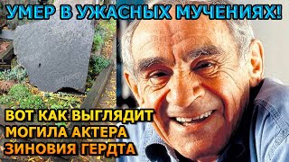 ЖУТКОЕ ЗРЕЛИЩЕ! Вот как выглядит могила Зиновия Гердта