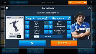 MARADONA YI OLUSTURDUM! DREAM LEAGUE SOCCER 2018