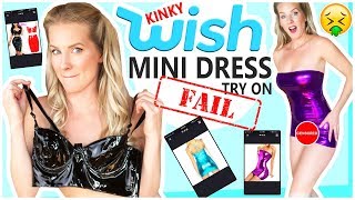 MINI DRESS TRY ON | 9 Kinky Styles From WISH.COM