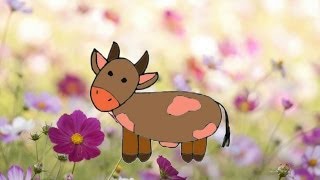 Рисуем с детьми 4-5 лет Давай нарисуем Корову