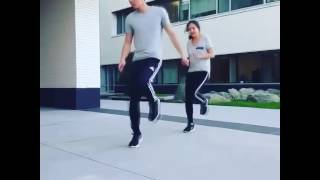 Шаффл вдвоём  ( Shuffle dance )