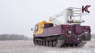 ЧЕТРА ТМ140 с телескопическим подъемником Palfinger P200A