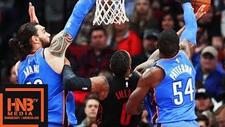 Oklahoma City Thunder vs Portland Trail Blazers Full Game Highlights / March 3 / 2017-18 NBA Season