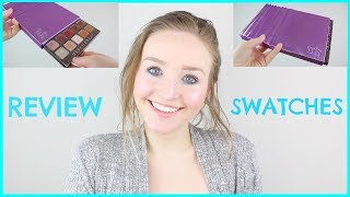 Urban Decay Heavy Metals Metallic Eyeshadow Palette • Review & Live Swatches!