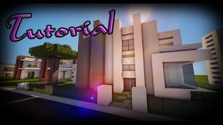 Minecraft: Como hacer una casa moderna! - Tutorial de Construcción!