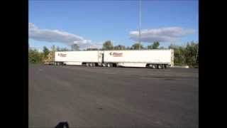 Wide right turn with an LCV