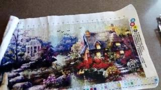 Стирка китайской вышивки