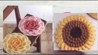 Вязание крючком. Чехлы на стулья