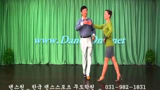 사교댄스 사교춤 남성 지루박 기초 배우기 m02 12 제자리A스탭 이미지트래이닝 음악1