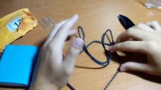 Посылка из Китая. Качественный usb кабель в оплетке