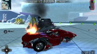 Геймплей альфа-версии Carmageddon: Reincarnation