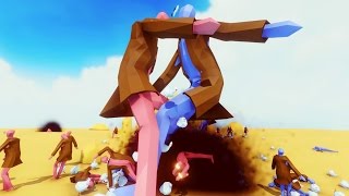 GUERRA DE GIGANTES E A PESTE EGÍPCIA | Totally Accurate Battle Simulator #17 (Pre Alpha)
