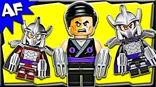 Flashback SHREDDER Minifigure 5002127 Lego TMNT Stop Motion Review