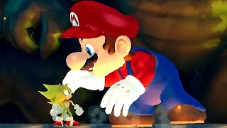 New Super Sonic Wii All Castles (Sonic VS Koopalings and Evil Mario)
