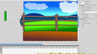Adobe Flash Tutorial- How to Design a Cartoon Environment