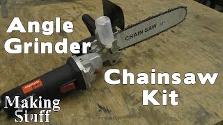 Angle Grinder To Chainsaw For Just $19.99