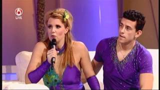 Sterren dansen op het ijs 2011 (Show 8) - Jenny Smit & Ryan Shollert - No Speak Americano (4x10!!!)