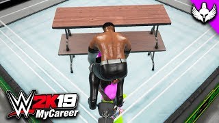 US CHAMPIONSHIP TABLES MATCH!! | WWE 2K19 My Career Ep #46