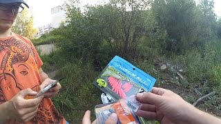 Что стало с прудиком, который мы чистили. Клюёт ли ротан в "горячей" воде. Подарки из Сибири!