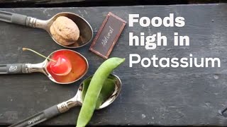Foods high in Potassium