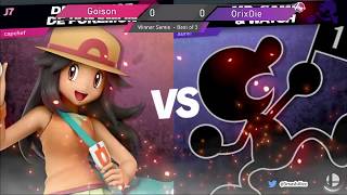 Smash à Lez Bi-Monthly #25 - Goison (Pokemon Trainer) Vs. OriXDie (Mr. Game & Watch) - Winner Semis
