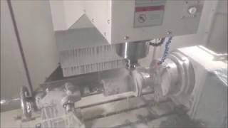 Программирование в SolidCAM и изготовление на станке детали в 4-х осях.Programming and milling