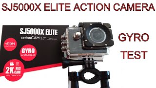 SJCAM SJ5000X Elite Gyro Test - Bicycling Through Helsinki 1080p 60 fps