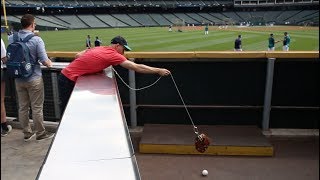 Snagging 20 baseballs *AGAIN* at Safeco Field!!