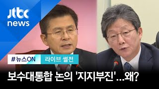 [라이브 썰전 H/L] 김종배 "한국당 당명 변경?…보수통합 '최악의 가능성' 염두에 둔 듯" / JTBC 뉴스ON