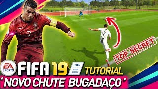 TUTORIAL CHUTE SECRETO REVELADO "BUGADAÇO"  - DRIVEN FINESSE SHOT ESPECIAL NO FIFA 19