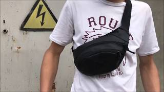 Обзор на поясную сумку Gard FULL BLACK EDITION экокожа