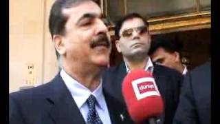 Nawaz Sharif  and Yusuf  Gilnai Meeting London April11