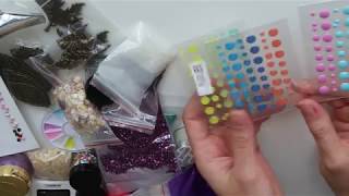 Покупки с алиэкспресс для скрапбукинга(mix media)/scrapbooking haul aliexpress