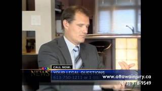 Ottawa Injury Lawyer David Hollingsworth www.ottawainjury.ca discusses motorcycle accident.