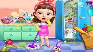 Fun Care Kids Game - Sweet Baby Girl Cleanup 5 - Messy House Makeover - Fun Cleaning Games For Girls
