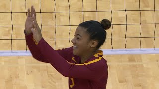 Recap: Alyse Ford leads No. 15 USC women's volleyball to sweep over Washington State