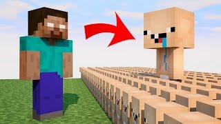 ХИРОБРИН ПРОТИВ 10000 КЛОНОВ НУБА / МАЙНКРАФТ ТРОЛЛИНГ HEROBRINE VS 100000 NOOBS