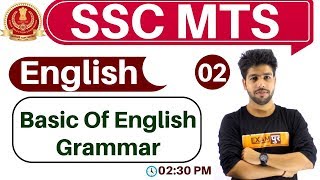 Class- 02 ||#SSC MTS  || English. || by Anuj Sir || Basic Of English Grammar