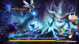 Summoners War Rift of Worlds Fire Beast Gameplay