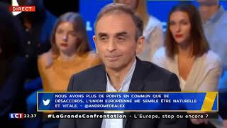 Zemmour CohnBendit LCI Confrontation Immigration
