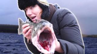 Пяозеро Северная Карелия. Рыбалка ловля Кумжи.
