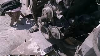 снятие и установка двс на газель, без лебедки